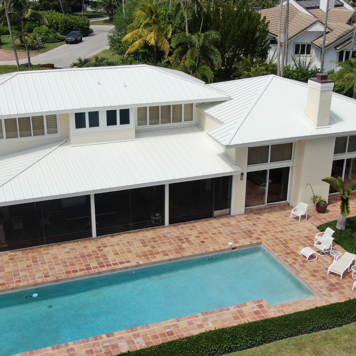 DM 1500 1.5 MECHANICAL SEAM 032 ALUMINUN SOLAR WHITE